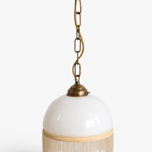 Vintage Hanglamp met Kralenfranje